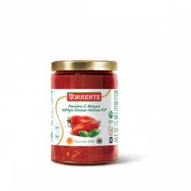 S. Marzano DOP Tomate mit frischem Basilikum Gr. 330 von La Torrente