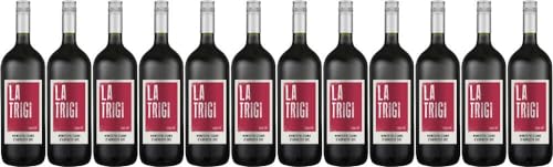 12x 1,5 L Montepulciano d'Abruzzo 2021 - La Trigi - Mondo del Vino, Montepulciano d'Abruzzo - Rotwein von La Trigi - Mondo del Vino
