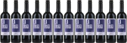 12x Merlot Rubicone 2021 - La Trigi - Mondo del Vino, Rubicone IGT - Rotwein von La Trigi - Mondo del Vino