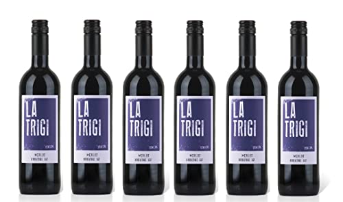 6x 0,75l - La Trigi - Merlot - Rubicone I.G.P. - Emilia-Romagna - Italien - Rotwein trocken von La Trigi
