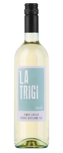 La Trigi Pinot Grigio Terre Siciliane IGT 2022 0.75 L Flasche von La Trigi
