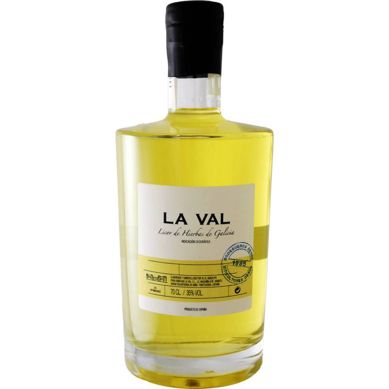 La Val »Licor de Hierbas de Galicia« - 0,7 L.  0.7L 35% Vol. aus Spanien von La Val