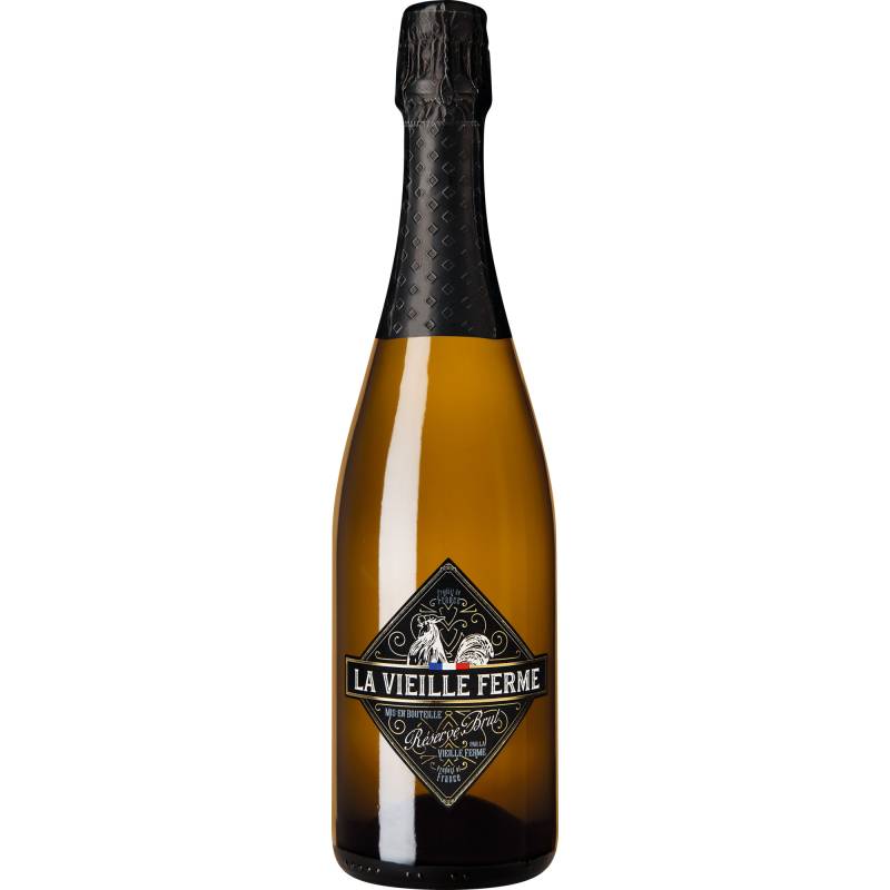 La Vieille Ferme Réserve Brut Sparkling, Brut, Vin de France, Vin de France, Schaumwein von La Vieille Ferme, F54100 - France