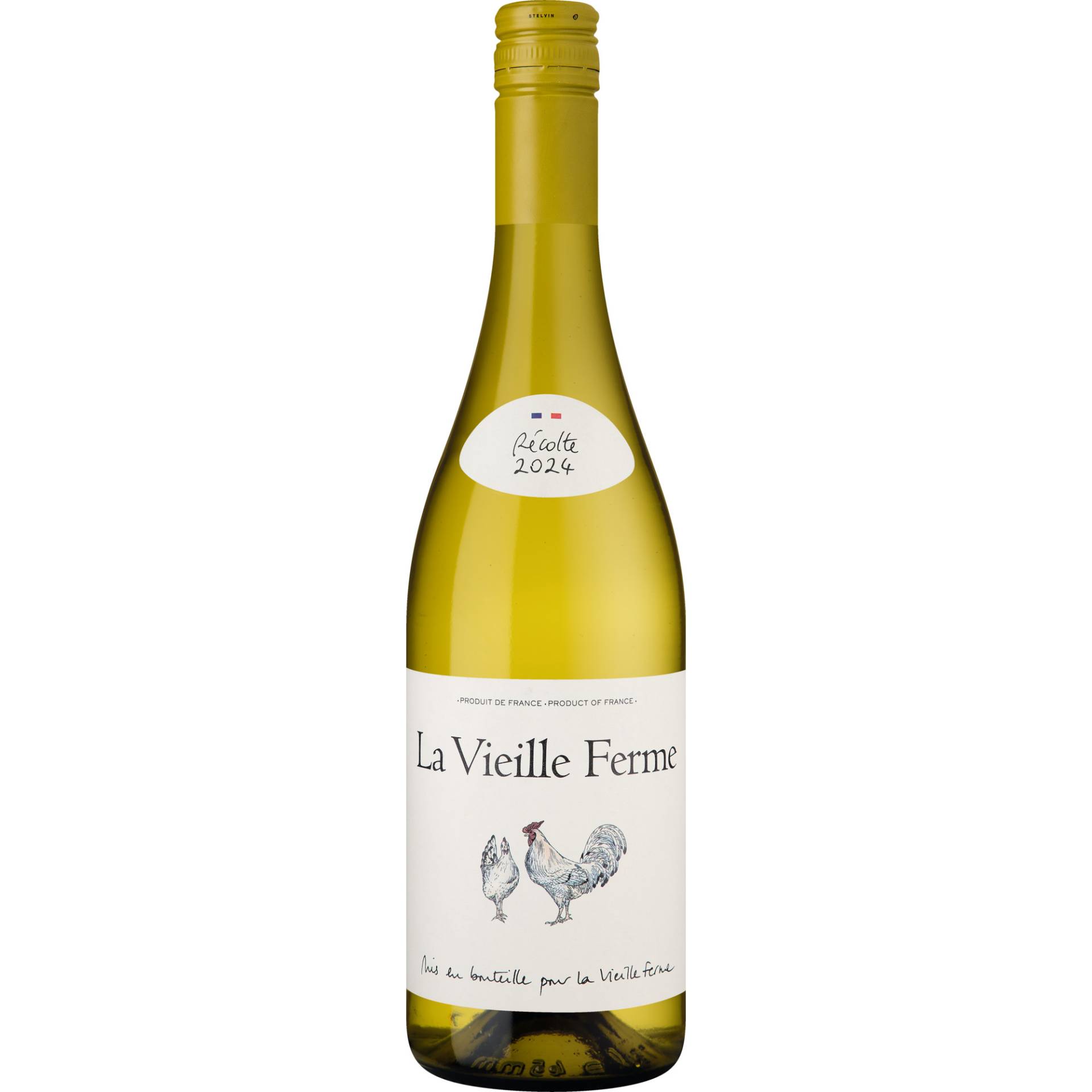 La Vieille Ferme blanc, Vin de France, Vin de France, 2024, Weißwein La Vieille Ferme blanc, Vin de France, Vin de France, 2024, Weißwein von La Vieille Ferme, F84100 - France