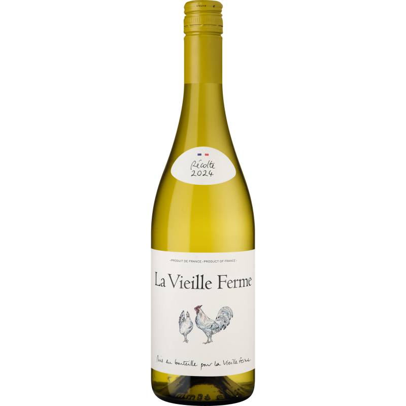 La Vieille Ferme blanc, Vin de France, Vin de France, 2024, Weißwein von La Vieille Ferme, F84100 - France