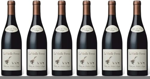 6x 0,75l - 2022er - Famille Perrin - Côtes-du-Rhône Villages A.O.P. - Frankreich - Rotwein trocken 6x 0,75l - 2022er - Famille Perrin - Côtes-du-Rhône Villages A.O.P. - Frankreich - Rotwein trocken von La Vieille Ferme