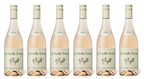 6x 0,75l - 2023er - Famille Perrin - La Vieille Ferme - Rosé - Vin de France - Frankreich - Rosé-Wein trocken 6x 0,75l - 2023er - Famille Perrin - La Vieille Ferme - Rosé - Vin de France - Frankreich - Rosé-Wein trocken von La Vieille Ferme