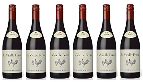 6x 0,75l - 2023er - Famille Perrin - La Vieille Ferme - Rouge - Vin de France - Frankreich - Rotwein trocken 6x 0,75l - 2023er - Famille Perrin - La Vieille Ferme - Rouge - Vin de France - Frankreich - Rotwein trocken von La Vieille Ferme