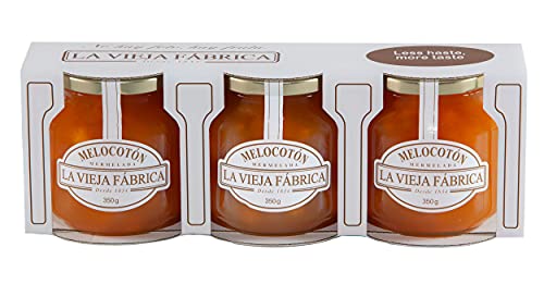 Pfirsich marmelade La Vieja Fábrica - 3 Gläser x 350 g von La Vieja Fabrica