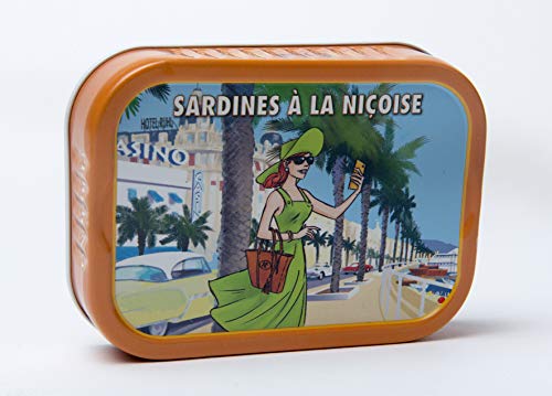 Sardinen "Niçoise" - Sardinen mit Olivenöl, Paprika, Knoblauch und Chilli (La Bonne Mer) von La bonne mer