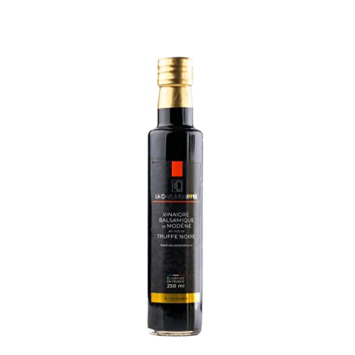 Balsamessig aus Modena mit schwarzem Trüffelsaft 3% – Flasche 250 ml von La cave à truffes