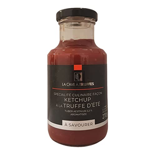 kulinarische Spezialität im Ketchup Sommertrüffel 2,2 % – Flasche 270 g von La cave à truffes