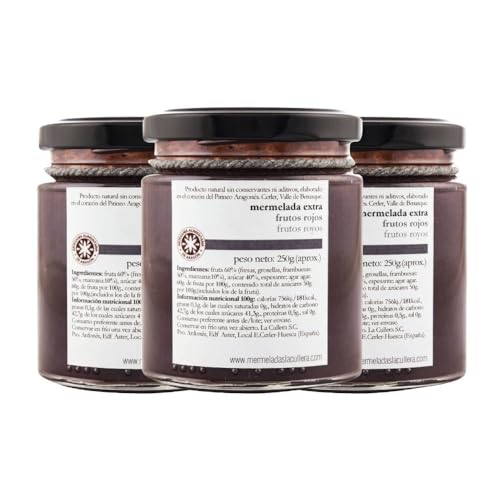 Sedovin La cullera Marmelade mit roten Früchten, extra 250 g, 3er-Pack Sedovin La cullera Marmelade mit roten Früchten, extra 250 g, 3er-Pack von La cullera