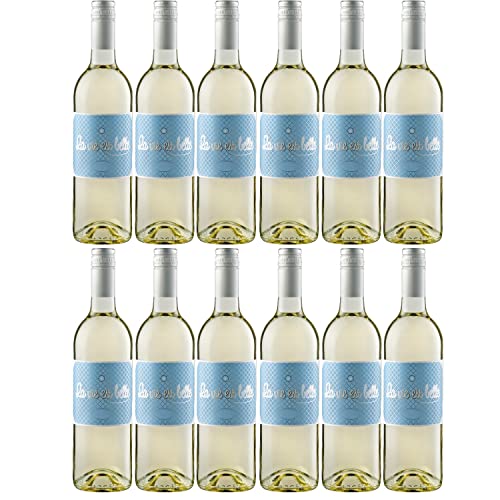 La vie est belle Blanc VdF Weißwein Wein Halbtrocken Frankreich I Visando Paket (12 Flaschen) von Poiget