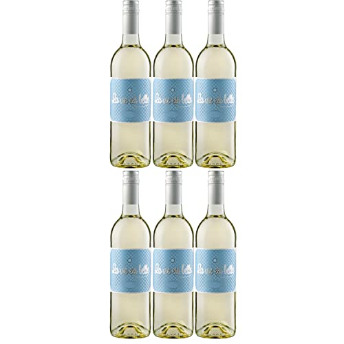 La vie est belle Blanc VdF Weißwein Wein Halbtrocken Frankreich I Visando Paket (6 Flaschen) von LA VIE EST BELLE