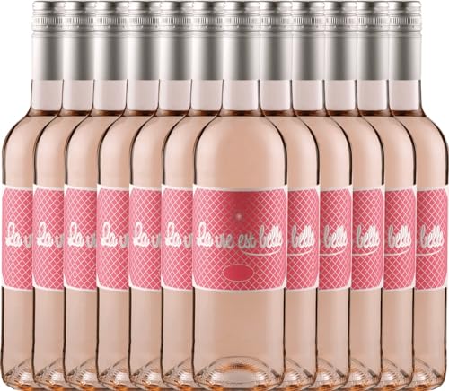 La vie est belle rosé La vie est belle Roséwein 12 x 0,75l VINELLO - 12 x Weinpaket inkl. kostenlosem VINELLO.weinausgießer von La vie est belle