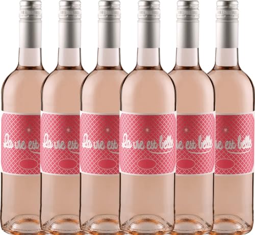 La vie est belle rosé La vie est belle Roséwein 6 x 0,75l VINELLO - 6 x Weinpaket inkl. kostenlosem VINELLO.weinausgießer von La vie est belle