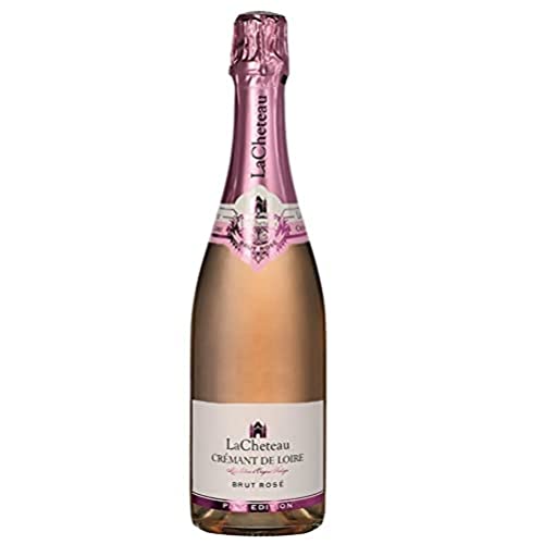 LaCheteau - Crémant de Loire Rosé Pink Edition Brut - Premium trocken rosé Sekt aus Frankreich, Methode Traditionnelle (1 x 0.75 l) von LaCheteau