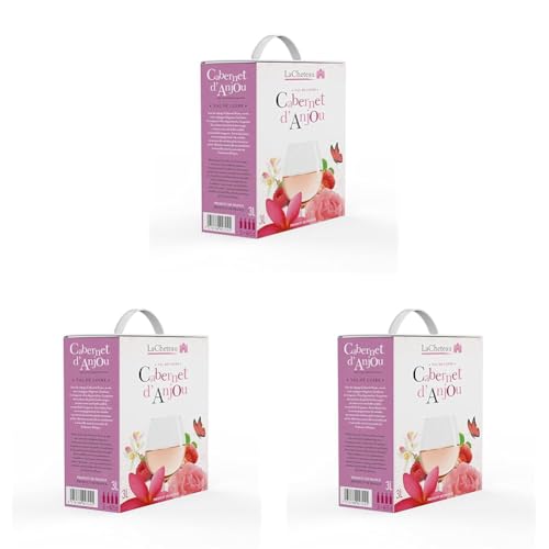 Lacheteau Rosé d'Anjou (1 x 3 l) (Packung mit 3) von LaCheteau