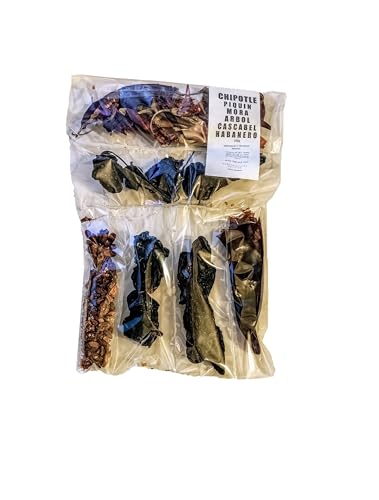 SixPack Chili Cascabel, Chipotle, Guajillo, Habanero, Arbol, Morita 100g SixPack Chili Cascabel, Chipotle, Guajillo, Habanero, Arbol, Morita 100g von LaProve