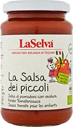 6er-SET Bio Kinder-Tomatensauce 340g (La Salsa di Piccoli) La Selva von LaSelva