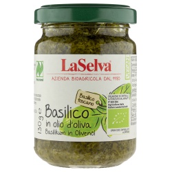 Basilikum in Olivenöl von LaSelva