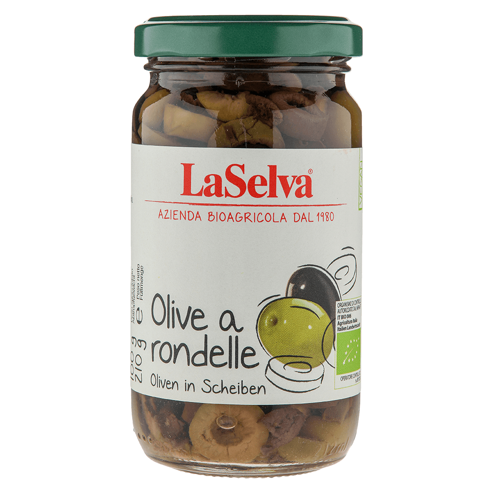 Bio Oliven in Scheiben von LaSelva