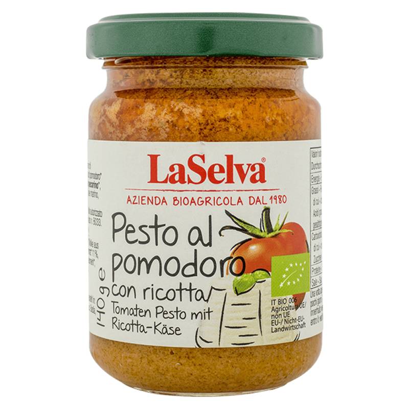 Bio Pesto Rosso Ricotta von LaSelva