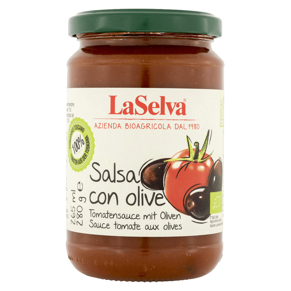 Bio Salsa con Olive von LaSelva