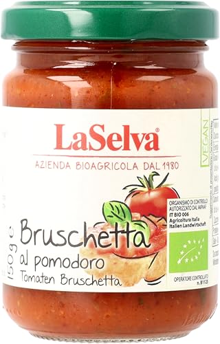 La Selva Bio Tomaten Bruschetta - Zubereitung aus Tomaten (2 x 150 gr) von La Selva