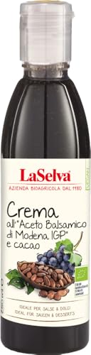 La Selva Bio Creme mit Balsamessig aus Modena und Kakao (6 x 250 ml) von LaSelva