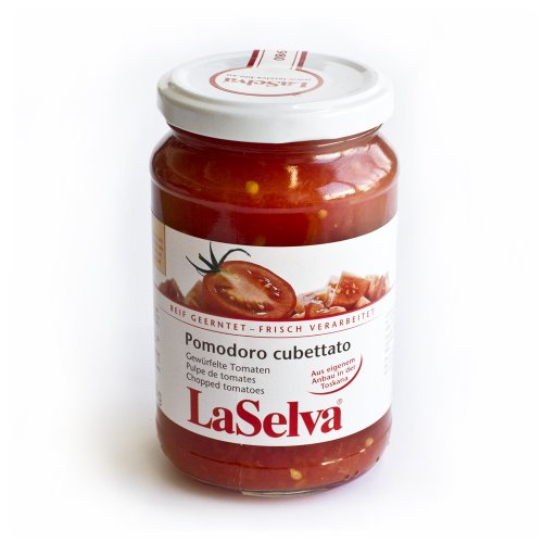 Pomodoro cubettato - Gewürfelte Tomaten von La Selva