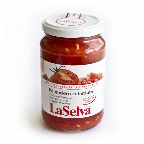 Pomodoro cubettato - Gewürfelte Tomaten von LaSelva