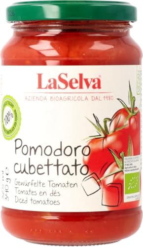 Pomodoro cubettato - Gewürfelte Tomaten 6 x 340 gr von LaSelva