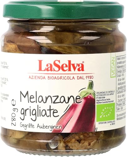 La Selva Bio Gegrillte Auberginen in Öl (2 x 280 gr) von LaSelva