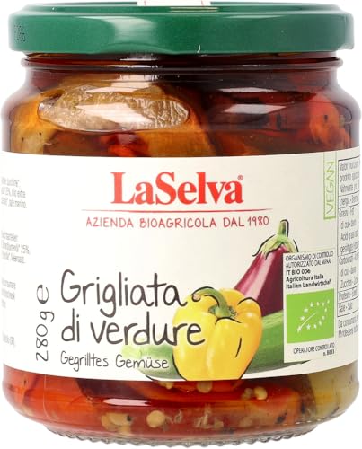 La Selva Bio Gegrilltes Gemüse in Öl (6 x 280 gr) von LaSelva