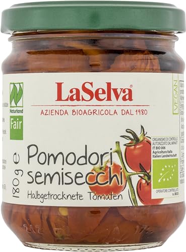 Halbgetrocknete Tomaten in Olivenöl von La Selva