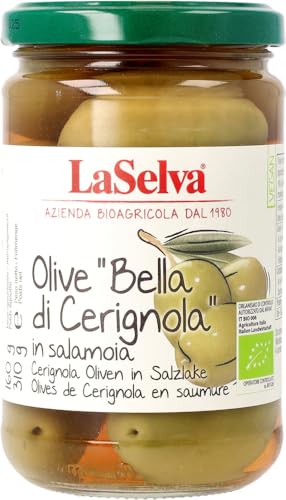 Olive "Bella di Cerignola" - Cerignola Oliven 6 x 310 gr von LaSelva