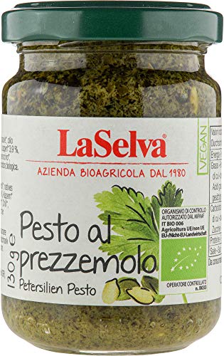 La Selva Bio Pesto al prezzemolo - Petersilien Würzpaste (6 x 130 gr) von LaSelva