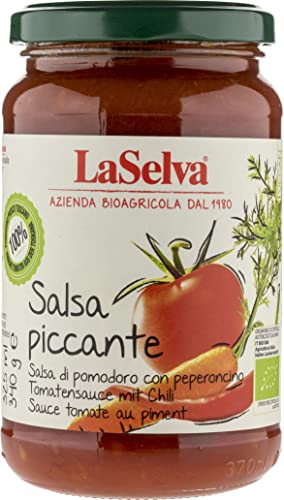 La Selva Bio Salsa piccante - Tomatensauce mit Chili (2 x 340 gr) von La Selva