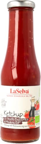 La Selva Bio Tomaten Ketchup mit Balsamessig aus Modena (6 x 340 gr) von La Selva