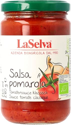 La Selva Bio Tomatensauce klassisch mit Gemüse - Salsa pomarola (2 x 280 gr) von La Selva