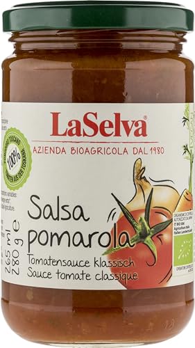La Selva Bio Tomatensauce klassisch mit Gemüse - Salsa pomarola (6 x 280 gr) von La Selva