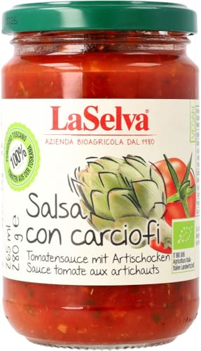 La Selva Bio Tomatensauce mit Artischocken (2 x 280 gr) von La Selva