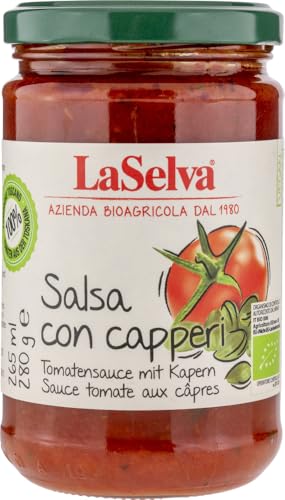 La Selva Bio Tomatensauce mit Kapern (2 x 280 gr) von LaSelva