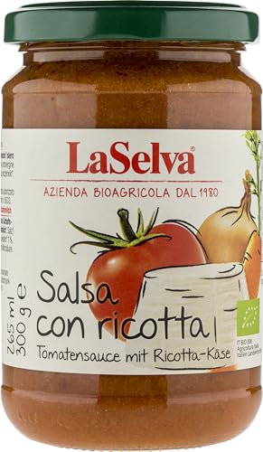 La Selva Bio Tomatensauce mit Ricotta-Käse (6 x 300 gr) von La Selva