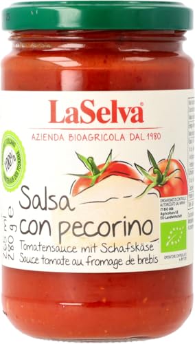 La Selva Bio Tomatensauce mit Schafskäse (2 x 280 gr) von LaSelva