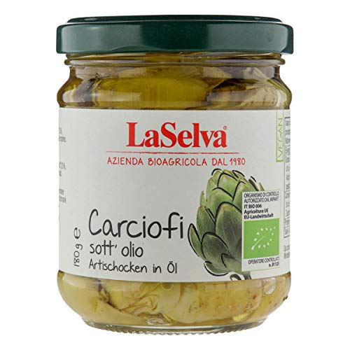 LaSelva - Artischocken in Öl in Vierteln - 180 g - 6er Pack von LaSelva