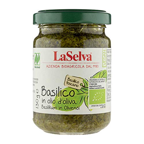 Basilikum in Olivenöl 1 x 130 gr von LaSelva