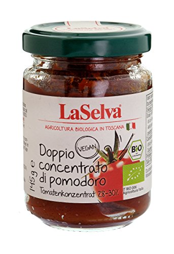 LaSelva Bio Doppio concentrato di pomodoro, Tomtatenkonzentrat doppelt konzentriert, 145 g von LaSelva
